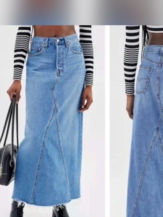 Levi's Dresses & Skirts - Levi's® PremiumLong Icon Skirt4.7 out of 5 stars, average rating value. Read